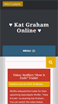 Mobile Screenshot of kat-graham.org